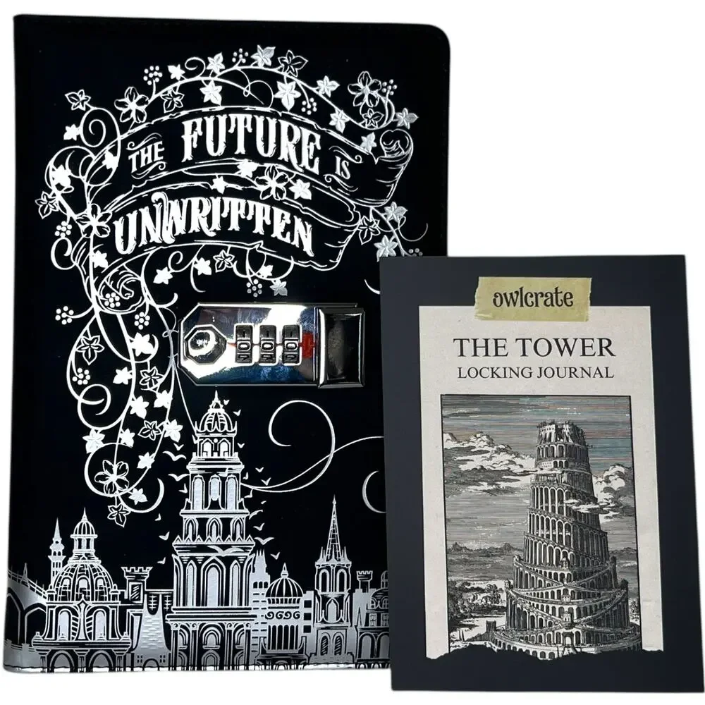 OwlCrate Babel Locking Journal - R.F. Kuang Dark Academia Special Edition Box